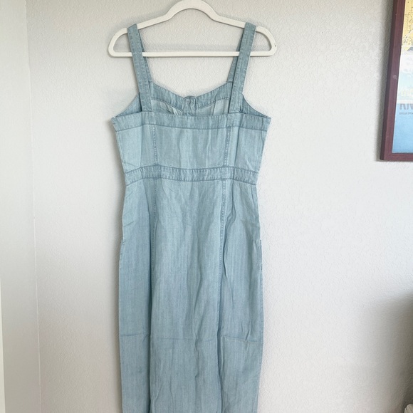NWT | Celine Button Front Midi Dress | Medium - Picture 6 of 6